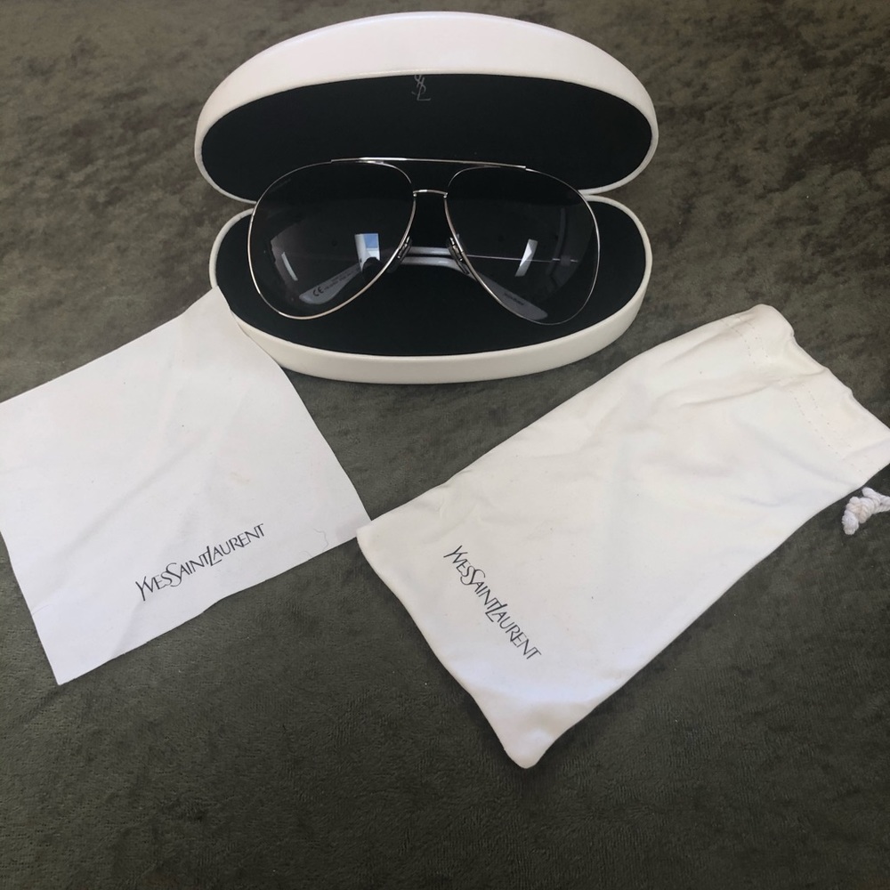 Yves Saint Laurent aviator sunglasses